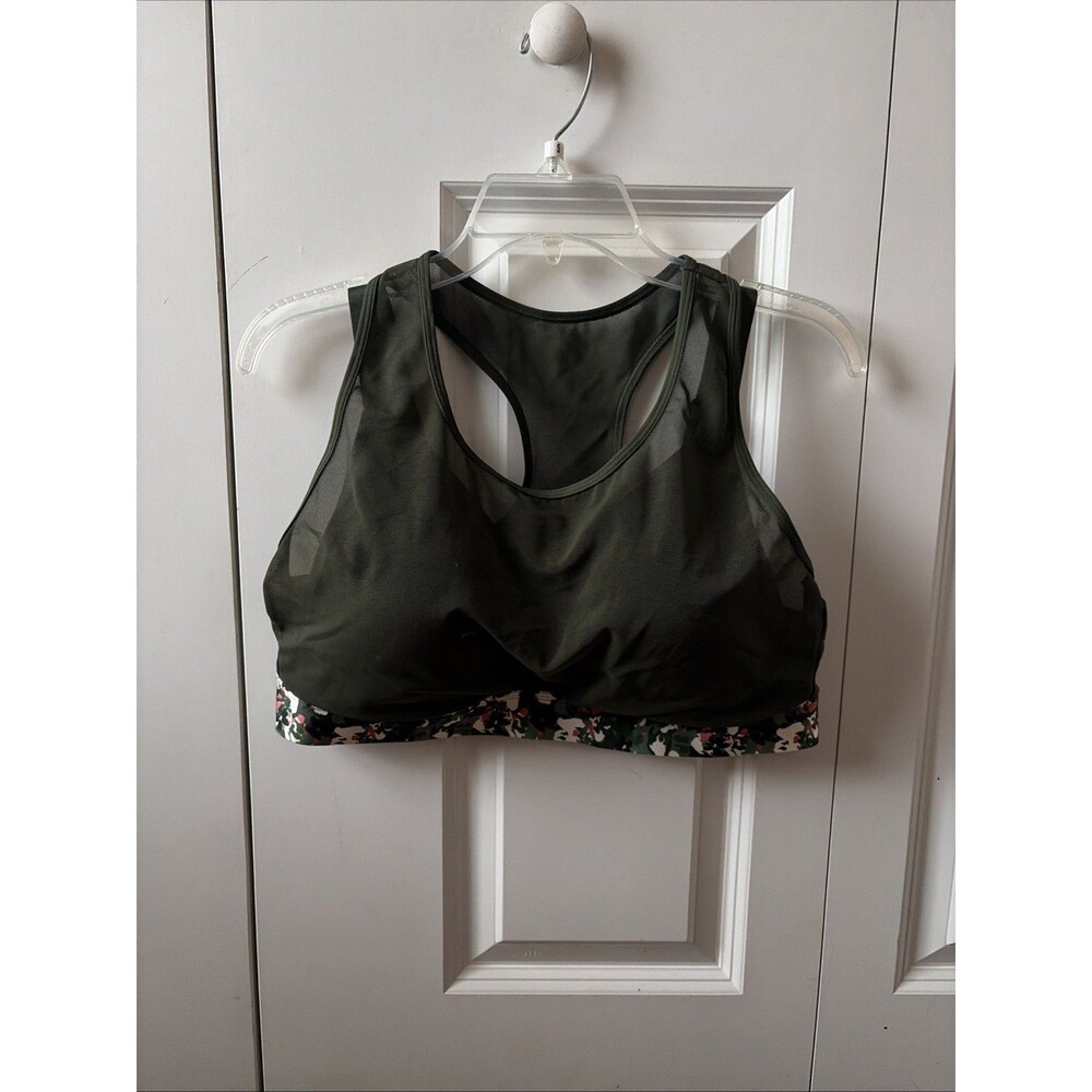 Adore Me Olive Micah Contour Plus Mesh Floral Band Bra Sz. 38DD